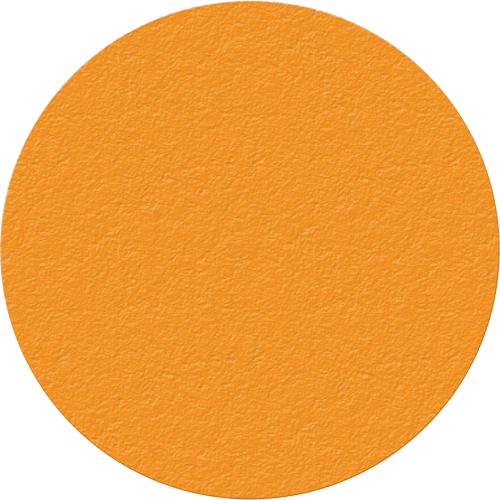 Lean 5S Manufacturing Markers, Circle, 6" L x 6" W, Orange, Vinyl