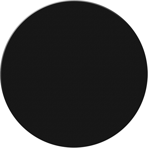Armor Stripe Lean/5S Markers, Circle, 6" L x 6" W, Black, Plastic