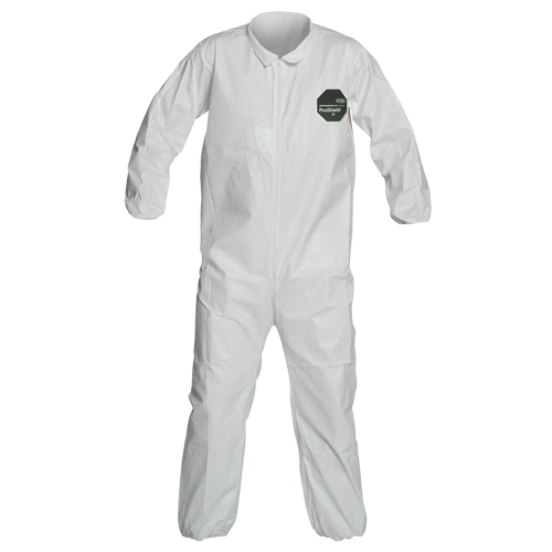 ProShield® 50 Coveralls, 2X-Large, White, Microporous