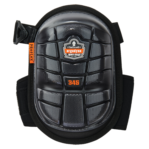 ProFlex® 345 Knee Pad, Buckle Style, Gel Caps, Foam/Gel Pads