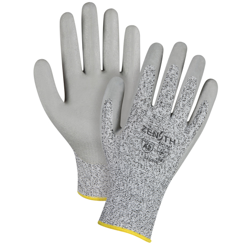 Seamless Stretch Cut-Resistant Gloves, Size Small/7, 13 Gauge, Foam Nitrile Coated, HPPE Shell, ANSI/ISEA 105 Level 2/EN 388 Level 3