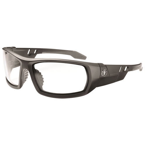 Skullerz® Odin Safety Glasses, Clear Lens, Anti-Fog/Anti-Scratch Coating, ANSI Z87+/CSA Z94.3