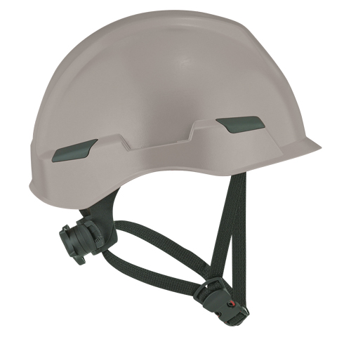 Dynamic™ Rocky™ Industrial Climbing Helmet, Non-Vented, Ratchet, Grey - Safety Helmets - SFY772