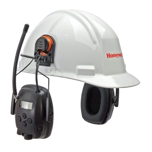 Howard Leight™ Sync™ Electo-H Helmet Earmuffs, Cap Mount, 30 NRR dB - Earmuff - SFZ729