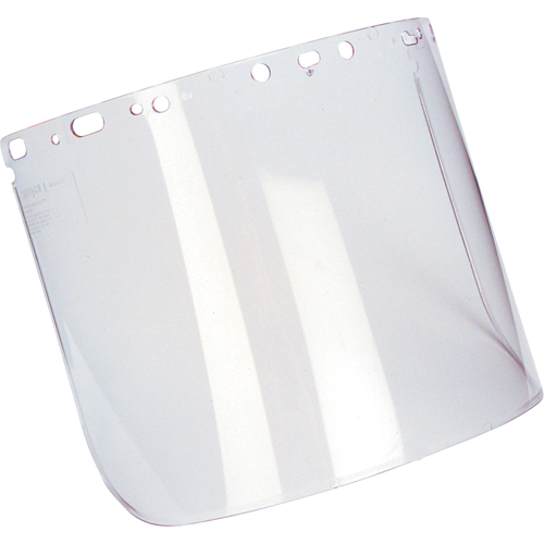 Fibre-Metal® Protecto-Shield® Protection Faceshield, Propionate, Clear Tint, Meets CSA Z94.3/ANSI Z87+