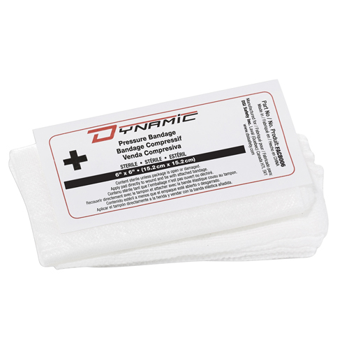 Dynamic™ Compress Bandage, 6" L x 6" W - Compress Pressure Bandages - SGA789