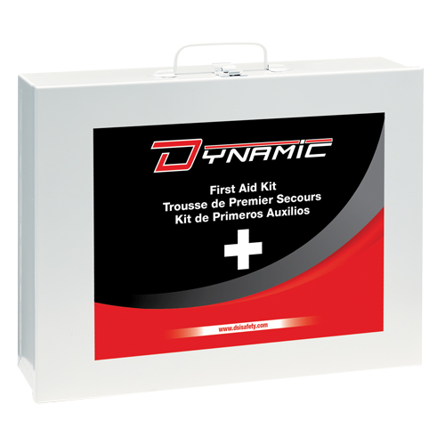 Dynamicâ„¢ General-Purpose Industrial First Aid Kit, Class 1 Medical Device, Metal Box