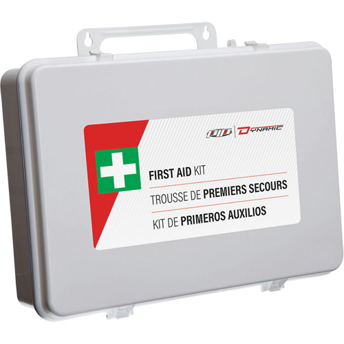 Dynamic™ Swimming Pool First Aid Kit, Class 1 Medical Device, Plastic Box
