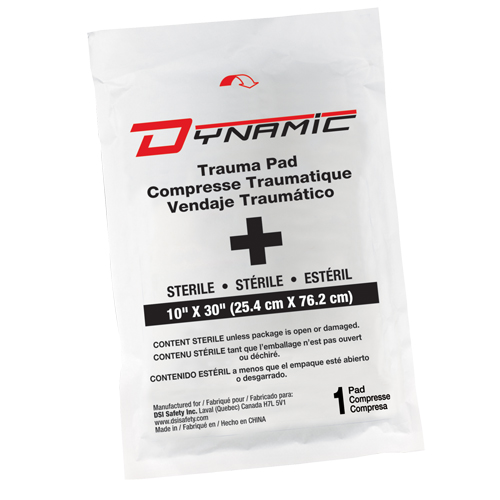 Dynamicâ„¢ Trauma Gauze, Pad, 10" L x 30" W, Sterile, Medical Device Class 1