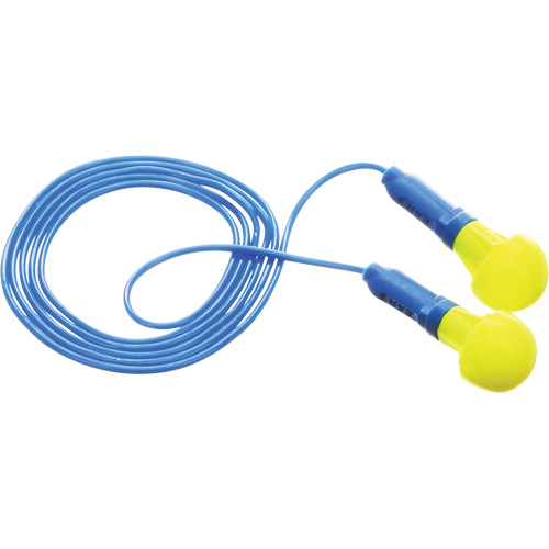 E-A-R™ Push-Ins™ Earplugs, Corded, Pair - Polybag, 28/23 dB NRR, One-Size
