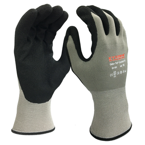 Akka® Cut-Resistant Gloves, Size 11, 13 Gauge, Foam Nitrile Coated, Kyorene® Shell, ANSI/ISEA 105 Level 3/EN 388 Level 4