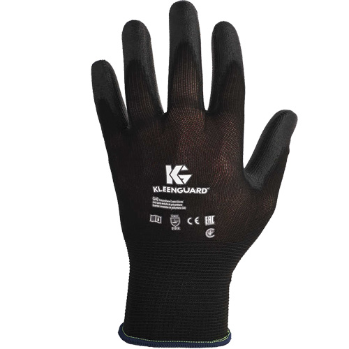 KleenGuard™ G40 Multi-Purpose Gloves, 6/X-Small, Polyurethane Coating, 15 Gauge, Nylon Shell