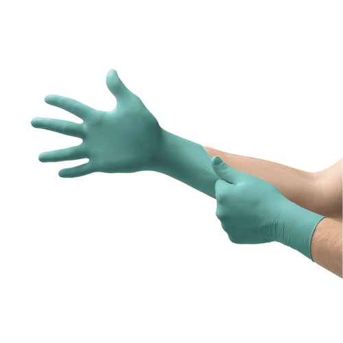 NEOPRO® Gloves, X-Small, Neoprene, 5.1-mil, Powder-Free, Green, Class 2