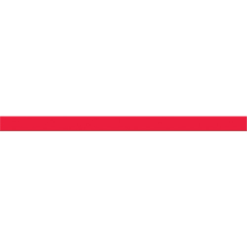 Tough-Mark™ Heavy-Duty Floor Marking, Rectangle, 48" L x 4" W, Red, Polyethylene