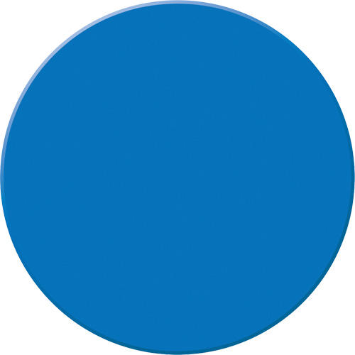 Tough-Mark™ Heavy-Duty Floor Marking, Circle, 3.5" L x 3.5" W, Blue, Polyethylene
