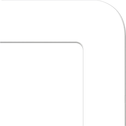 Tough-Mark™ Heavy-Duty Floor Marking, L, 6" L x 6" W, White, Polyethylene