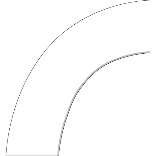 Tough-Mark™ Heavy-Duty Floor Marking, Square, 6" L x 6" W, White, Polyethylene