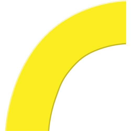Tough-Mark™ Heavy-Duty Floor Marking, Square, 6" L x 6" W, Yellow, Polyethylene