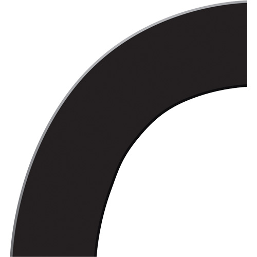 Tough-Mark™ Heavy-Duty Floor Marking, Square, 6" L x 6" W, Black, Polyethylene
