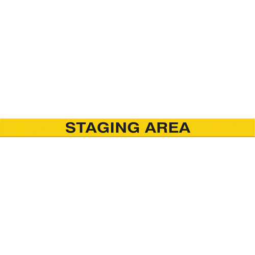 Tough-Mark™ Heavy-Duty Floor Marking, Rectangle, 48" L x 2" W, Yellow, Polyethylene