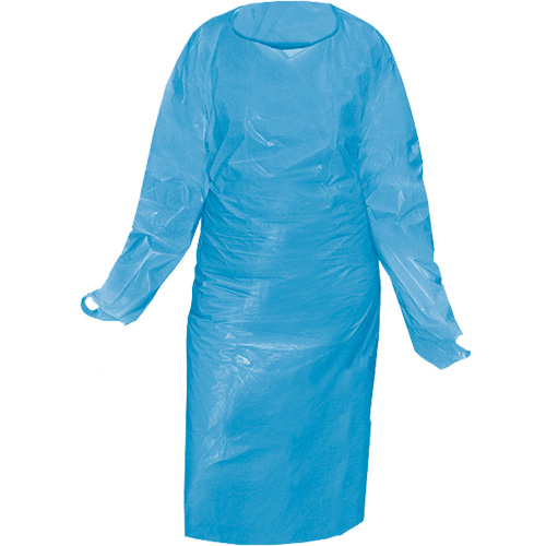 CoverMe™ Gowns, One Size, Blue, Polypropylene