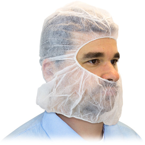 Disposable Hoods, Polypropylene, White