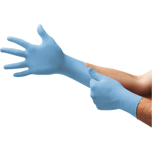 Xceed® XC-310 Examination Gloves, X-Small, Nitrile, 4.3-mil, Powder-Free, Blue, Class 2