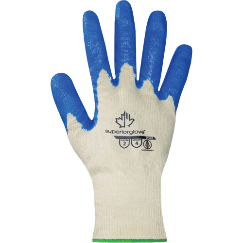 Dexterity<sup>®</sup> Coated Gloves, 7, Nitrile Coating, 15 Gauge, Cotton Shell