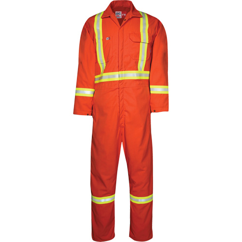Westex™ UltraSoft® Unlined Coveralls, Size 2X-Large, Orange, 8.7 cal/cm²