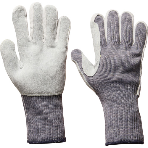 METALGRIP/D® Cut-Resistant Glove, Size 8, 10 Gauge, Stainless Steel/Textra® Shell, ASTM ANSI Level A6