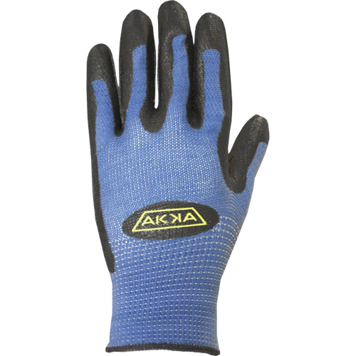 General Purpose Coated Gloves, Medium, Rubber Latex Coating, 13 Gauge, Polyester Shell