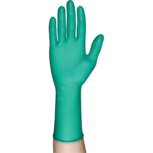 93-287 Series Disposable Gloves, Small, Nitrile, 8.7-mil, Powder-Free, Green