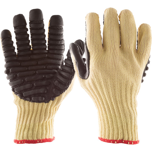 Blackmaxx Blade Anti-Vibration Gloves, Size Large, Synthetic Palm