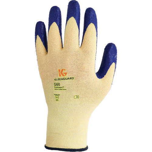 KleenGuard™ G60 Cut Resistant Coated Gloves, Size 6/X-Small, 15 Gauge, Nitrile Coated, Aramid Shell, ANSI/ISEA 105 Level 2/EN 388 Level 2