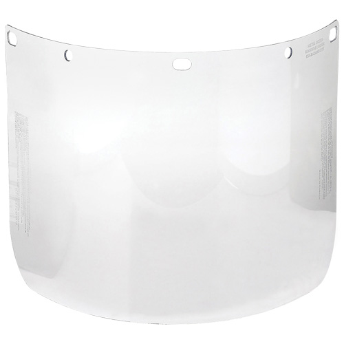 Dynamicâ„¢ Formed Faceshield, Copolyester/PETG, Clear Tint