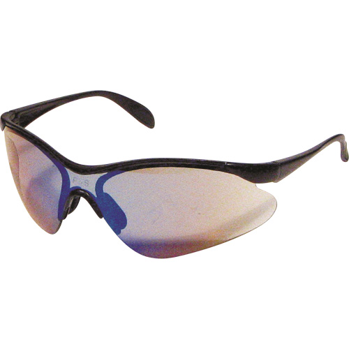 Miranda™ Safety Glasses, Blue Mirror Lens, Anti-Scratch Coating, CSA Z94.3