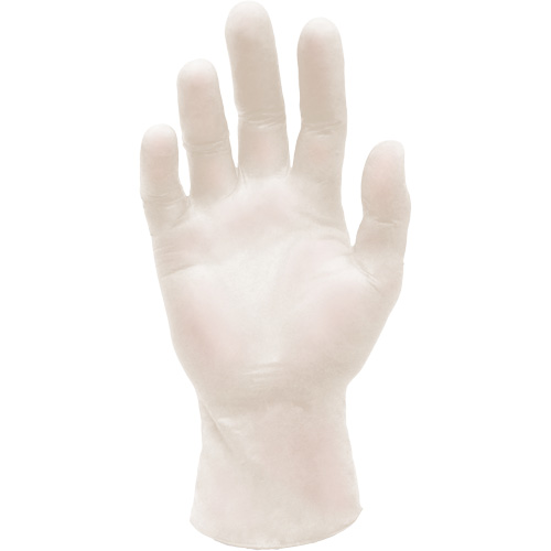 Pure-Touch® Synthetic Stretch Examination Glove, Medium, Vinyl, 5-mil, Powder-Free, White, Class 2 - Disposable Gloves - SGX562