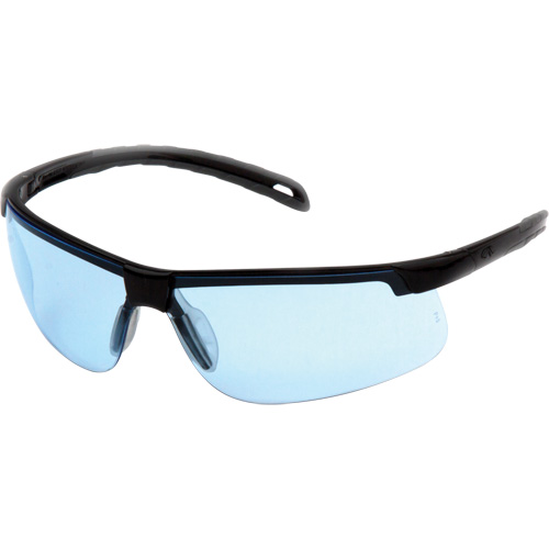 Ever-Lite® H2MAX Safety Glasses, Infinity Blue Lens, Anti-Fog/Anti-Scratch Coating, ANSI Z87+/CSA Z94.3