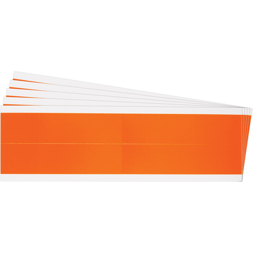 Conduit & Voltage Labels, 1-1/8" x 4-1/8", Cloth/Vinyl