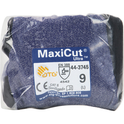 ATG MaxiCut® Ultra™ Touchscreen Compatible Cut Resistant Gloves, Size X-Large, 15 Gauge, Nitrile Coated, Engineered Yarn Shell, ASTM ANSI Level A3/EN 388 Level 5/EN 388 Level C