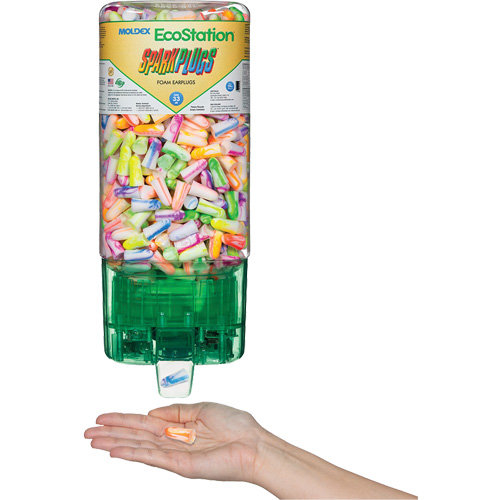 SparkPlugs Earplugs TouchFree EcoStation<sup>®</sup> Dispenser Starter Kit