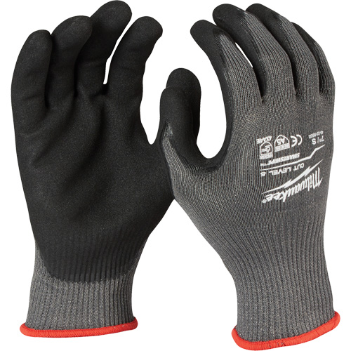 Cut-Resistant Gloves, Size Small, Nitrile Coated, ANSI/ISEA 105 Level 5