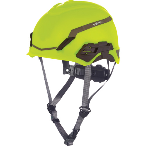 V-Gard<sup>®</sup> H1 Bivent Safety Helmet, Non-Vented, Ratchet, High Visibility Yellow