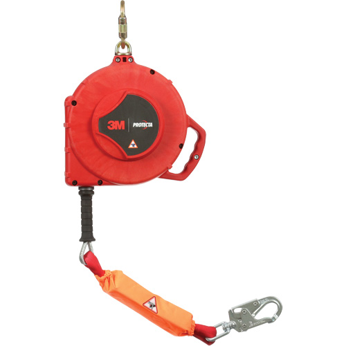 Rebel™ Self Retracting Lifeline, 50', Galvanized Steel, Swivel