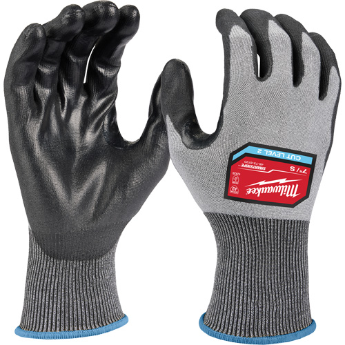 High Dexterity Gloves, Size Small, 18 Gauge, Polyurethane Coated, Polyethylene Shell, ANSI/ISEA 105 Level 3