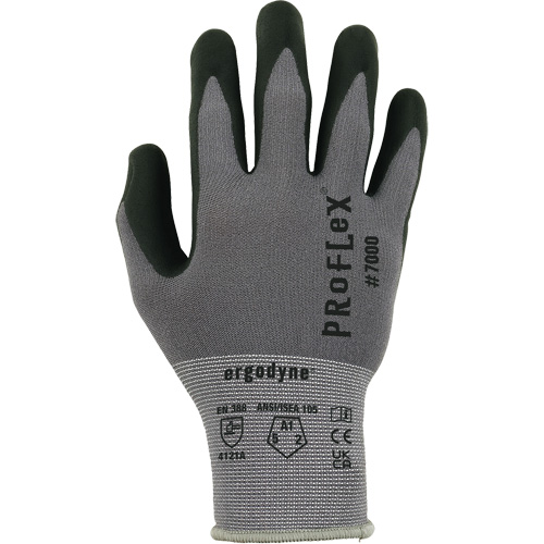 ProFlex 7000 Coated Gloves, Size Small/Men's, 15 Gauge, Foam Nitrile Coated, Nylon/Spandex Shell, ASTM ANSI Level A1/EN 388 Level 1/EN 388 Level A