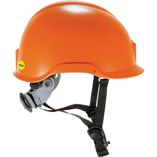 Skullerz 8974-MIPS Safety Helmet with Mips<sup>®</sup> Technology, Non-Vented, Ratchet, Orange