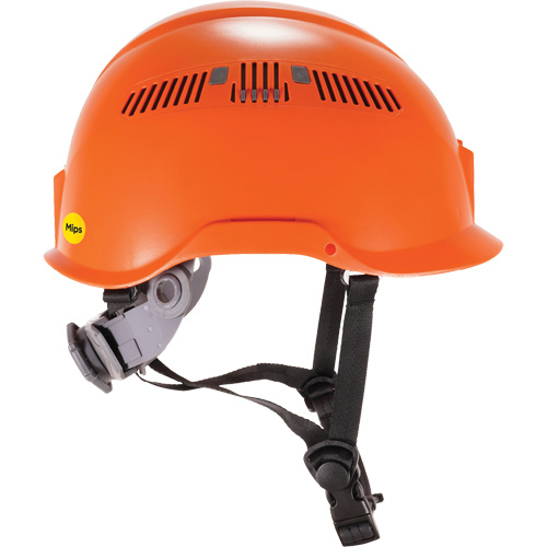 Skullerz 8975-MIPS Safety Helmet with Mips® Technology, Vented, Ratchet, Orange