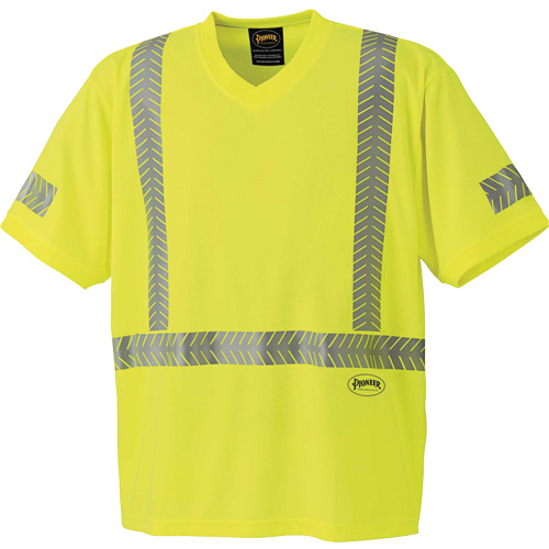 Ultra-Cool Ultra-Breathable Safety T-Shirt, Small, High Visibility Lime-Yellow