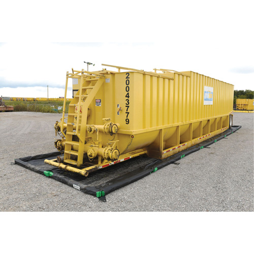 Foam Wall Plus Ultra-Containment Berm®, 249 US gal. Spill Capacity, 10' L x 10' W x 0.3" H